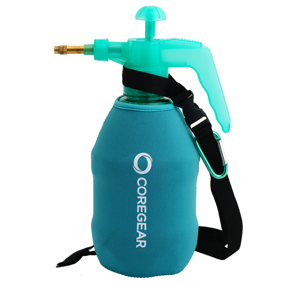 COREGEAR Ultra Cool XL USA Misters 1.5 Liter Personal Pump Water Mister & Sprayer with Full Neoprene Jacket 