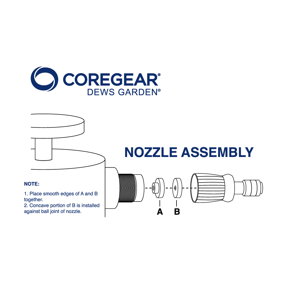 DEWS GARDEN NOZZLE ASSEMBLY